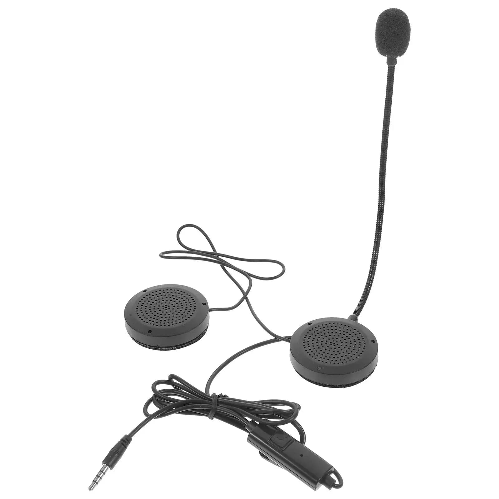 Cuffie per Moto Leggere e Confortevoli con Audio Chiaro, Microfono per Gaming e Sistema Audio per Streaming Live