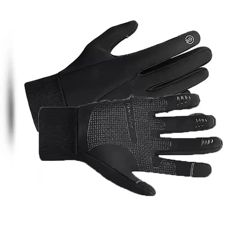 Kyncilor Guanti da equitazione invernali per moto per uomo e donna Touchscreen in pile impermeabile Accessorio sportivo Guanto per sci Escursionismo Corsa