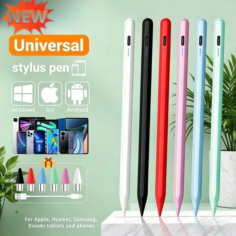2026 Upgraded Universal Drawing Capacitive Pen, Multi-Device Touch Stylus for iPhone Samsung Huawei Xiaomi Tablet Phone
