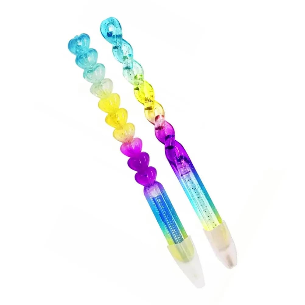 2Pcs Dotting Pen Rhinestone Picker Lightweight Stylus Drill Pen DIY Diamond Art Tool Precision Supplies Rhinestone Picker