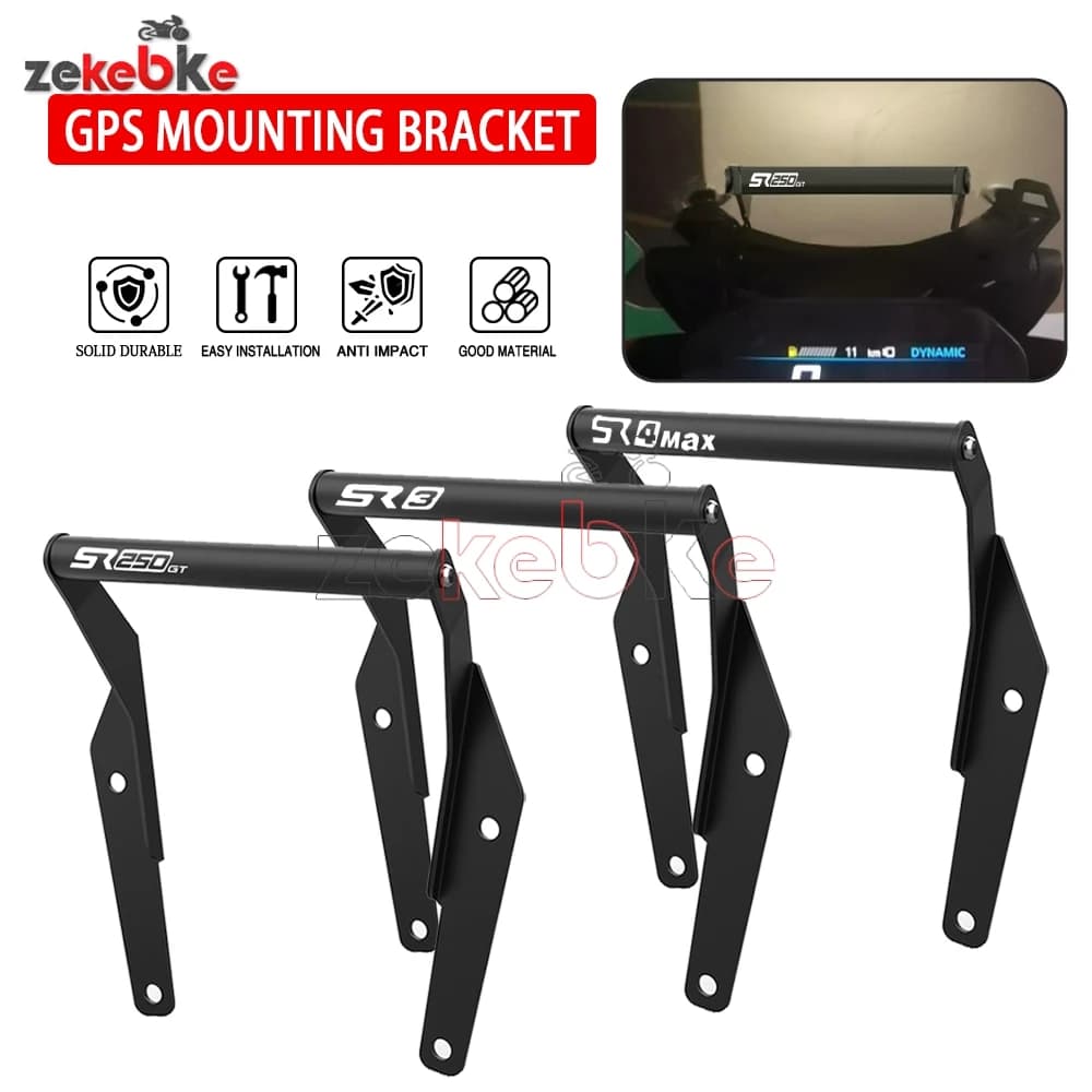 Supporto per telefono cellulare/GPS da manubrio CNC per moto VOGE SR3 SR250GT SR4 MAX SR4MAX 2022-2025 2026