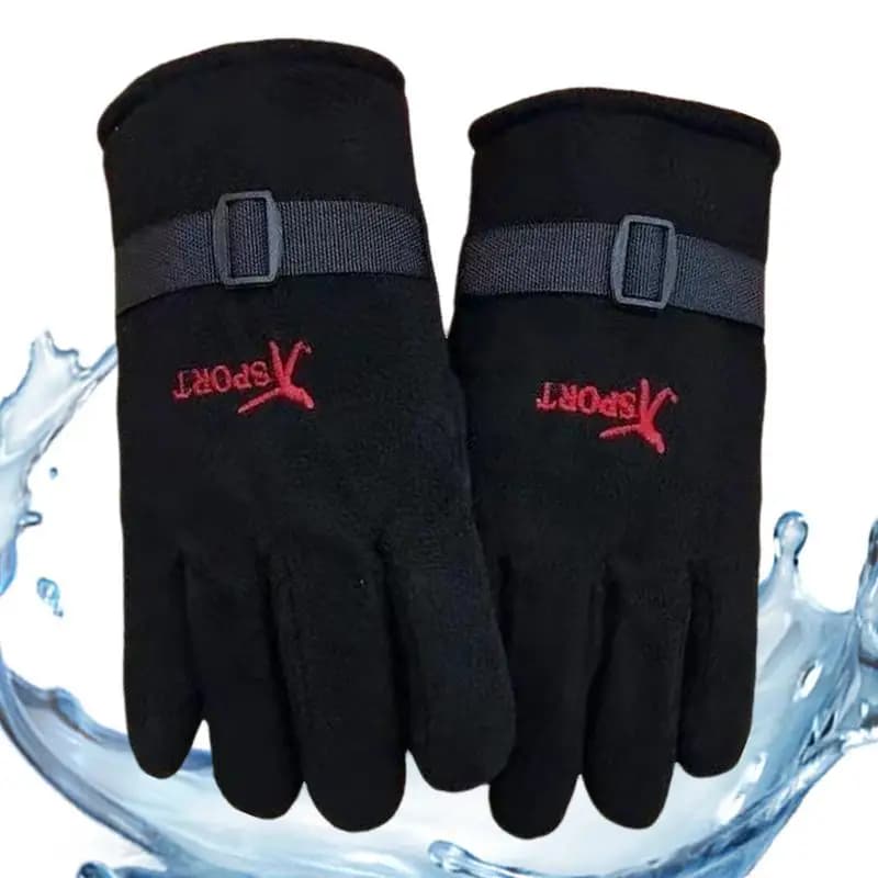Guanti da neve Guanti da ciclismo all'aperto Guanti da ciclismo invernali impermeabili con schermo tattile Guanto caldo antiscivolo con dita intere