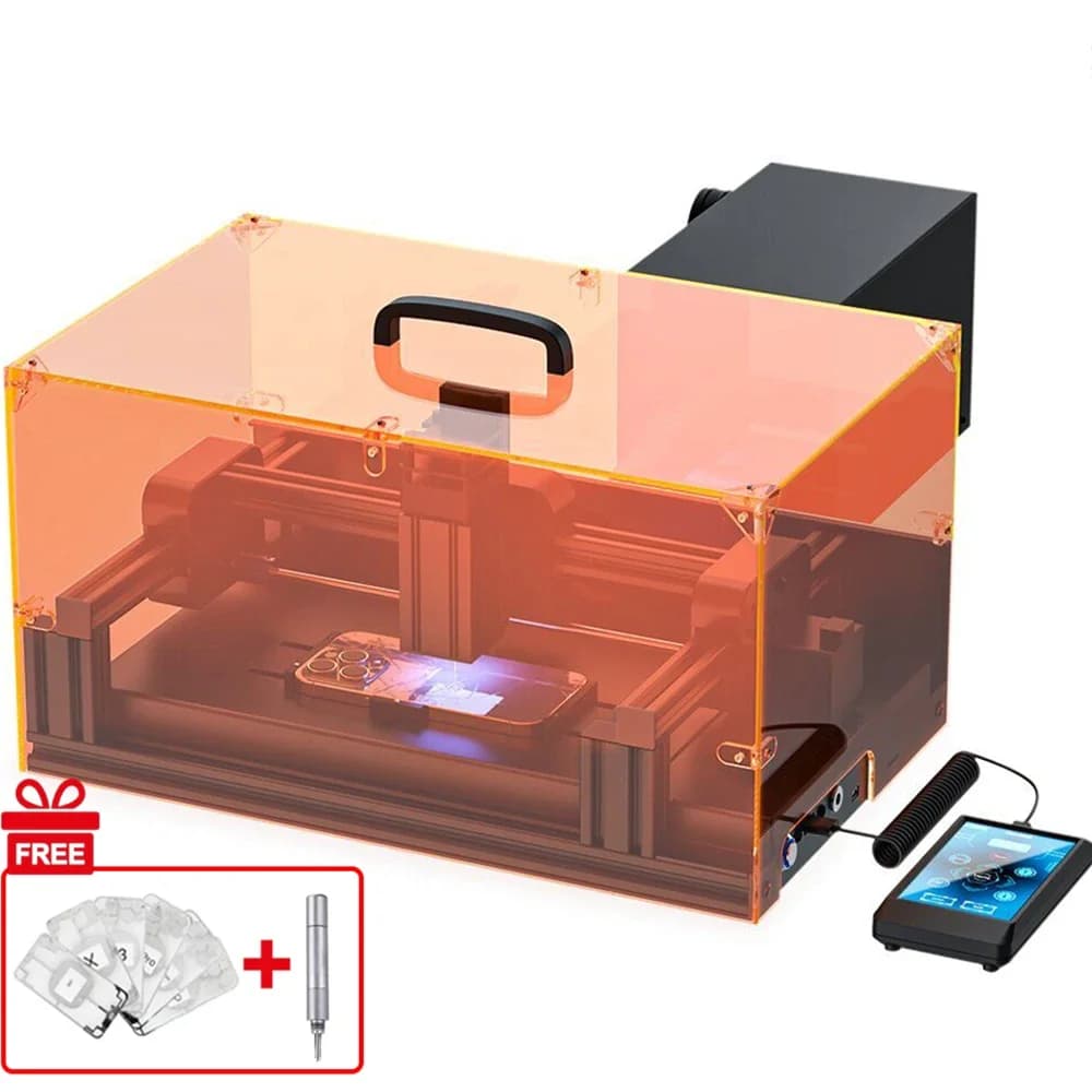 Srwor V2 Back Cover Glass Separating Machine for iPhone 16 15 14 Pro Max Rear Housing Case Removal Repair Laser Engraving Tools