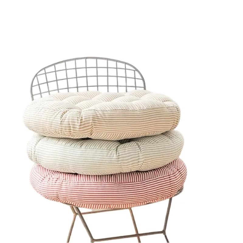 Large Tufted Meditation Round Pillow Thick Chair Seat Cushion for Floor Seating Pillow Yoga & Living Room Sofa Balcony Use