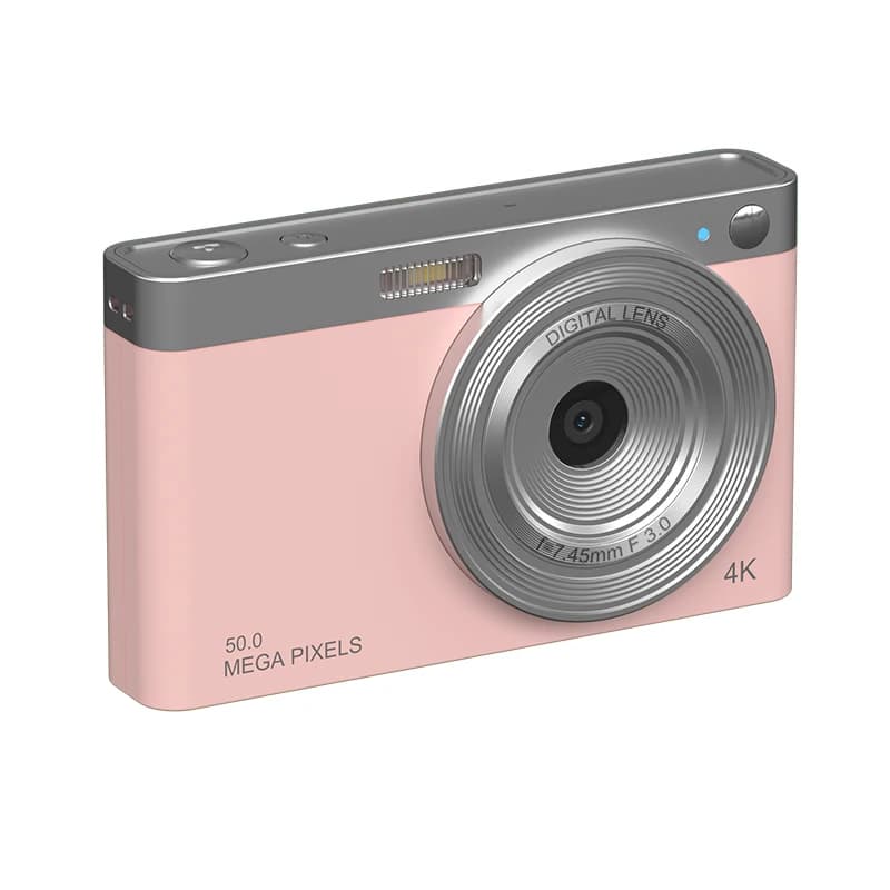 Fotocamera Digitale per Bambini 50MP con Registrazione Video 4K, Schermo IPS da 2,88\", Compatta per Selfie, Autofocus