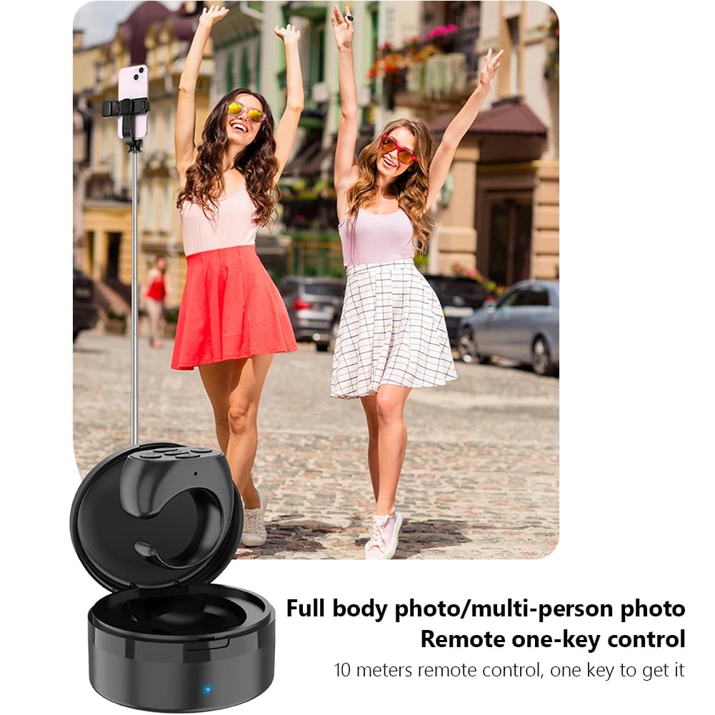Dispositivo di Navigazione Intelligente Compatibile con Bluetooth 5.3, Anello Controller Wireless per Cambio Pagina Automatico con Movimento del Dito per Video Brevi
