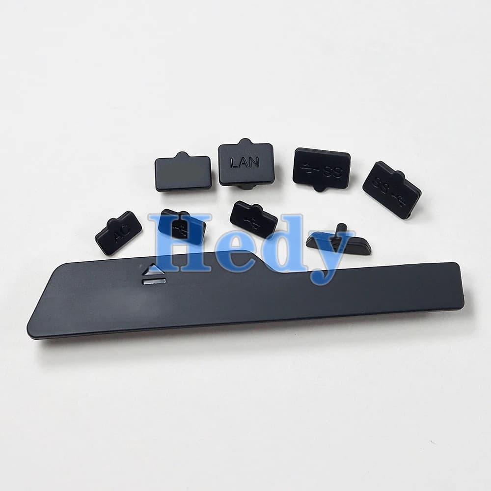 1set For PS5 Slim Silicone Dust Plugs Set Anti-dust Cover Dustproof Plug For Playstation 5 Slim Pro Console Accessories Pack