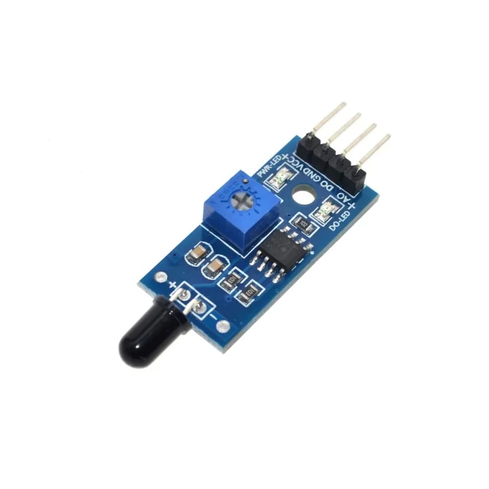 LM393 Sensor Module 3/4 Pin IR Flame Detector Fire Detector Infrared Receiver Module for Arduino DIY Kit