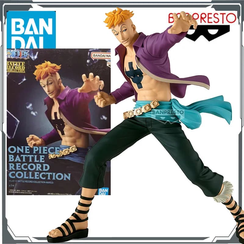 Bandai Originale BANPRESTO BATTLE RECORD COLLEZIONE Marco Anime Action Figures Giocattoli per Ragazzi Regalo Di Natale Modello Da Collezione