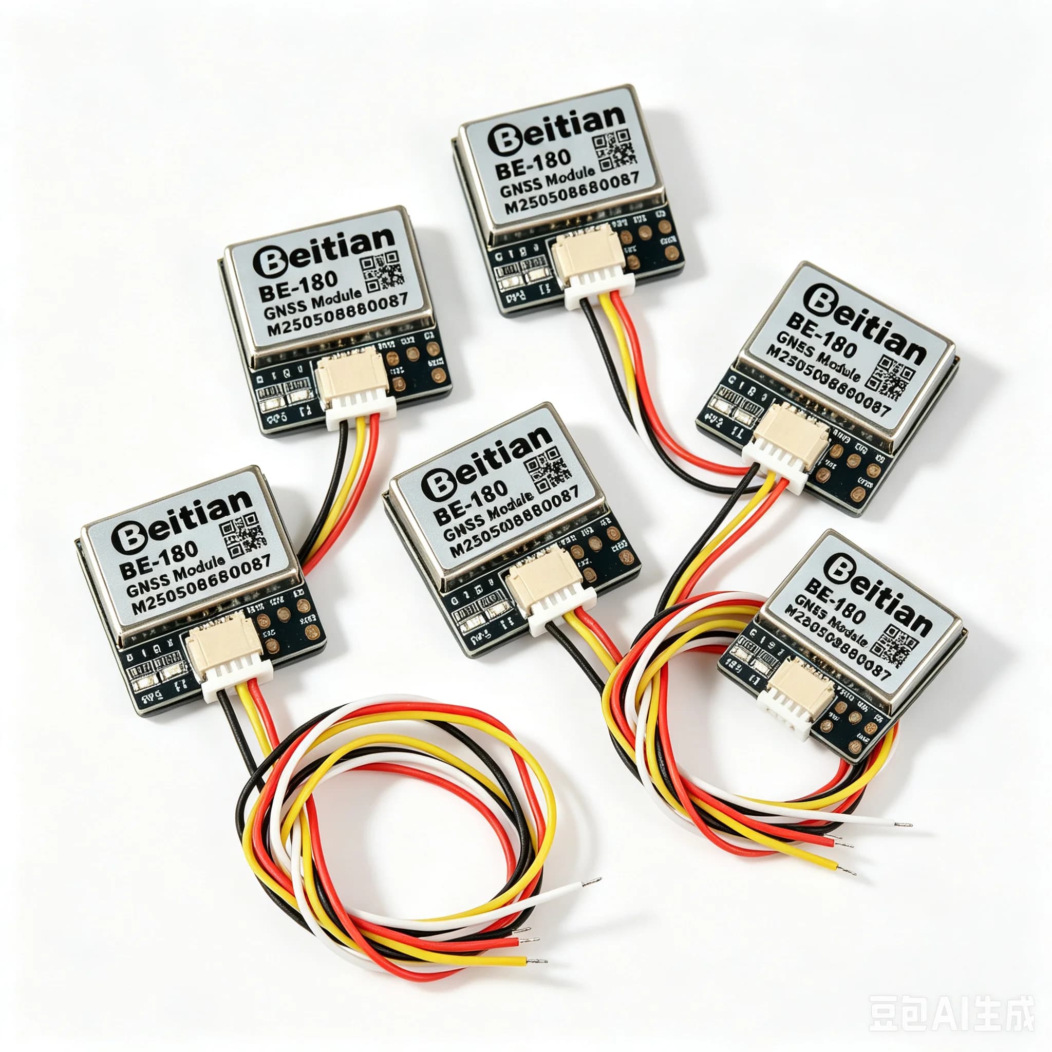 1/2/5PCS Beitian BE-180 GPS Module without Flash M10050 Chip Ultra-low Power GNSS Receiver Vehicle Drones Positioning Tracking