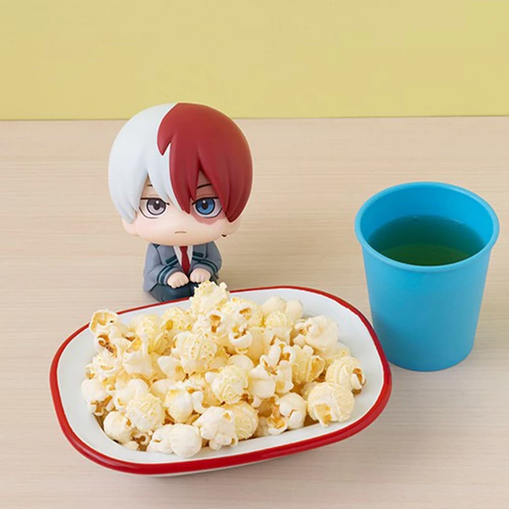 Action Figure Anime MHA, Modelli in PVC Edizione Mini di Midoriya Izuku, Statuette Carine di Todoroki Shouto e Bakugou Katsuki, Giocattoli e Regali