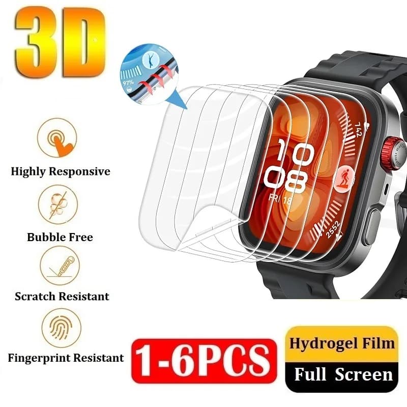 Pellicola protettiva per Huawei Watch Fit 4 Pro/4/3/2 Proteggi schermo per Huawei Fit 4 Pro/4/3/2 Pellicola protettiva in lamina
