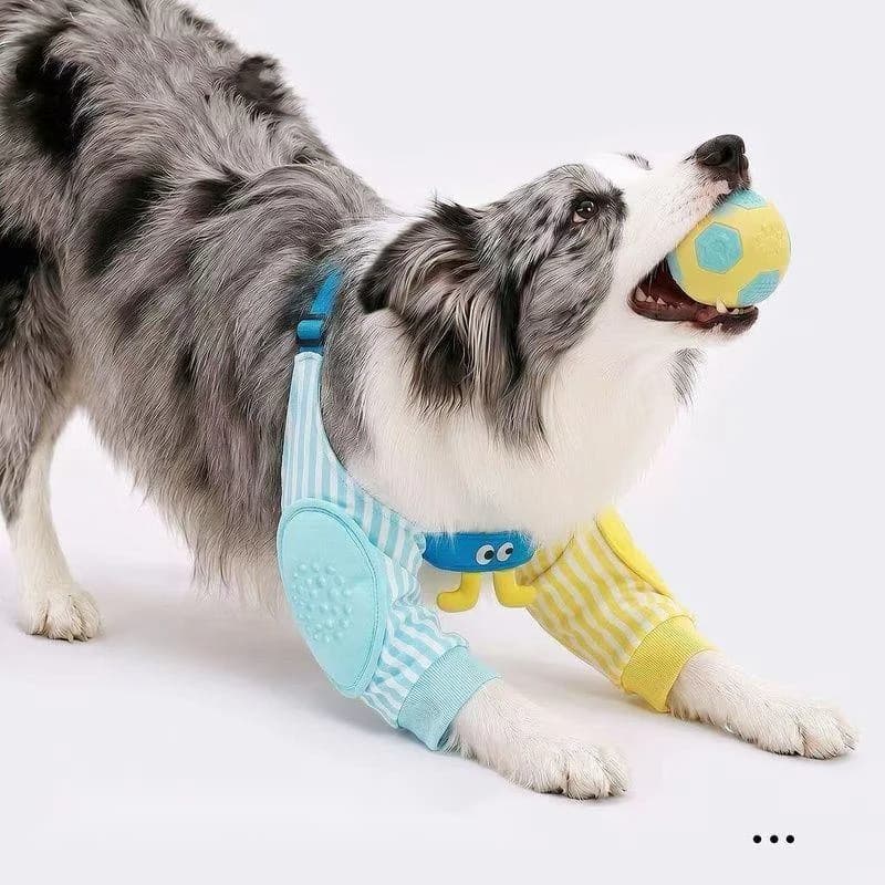 Dog Elbow Protector Sleeve Breathable Joint Guard Pet Knee Brace Anti Dirty Leg Cover Medium Large Dogs Pet Clothes Accessories
