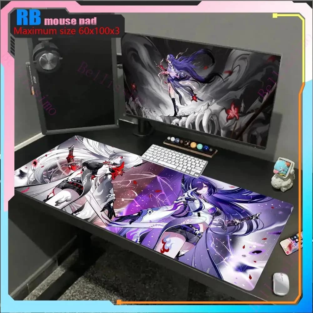 Vendita calda HD Printing Honkai Star Rail Acheron GamePad 60x120x3 TablePad impermeabile portatile adatto Desktop Laptop Mouse Pad