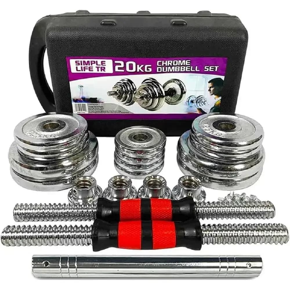 Upgraded Adjustable Dumbbell Set: 44-110lb Weight Lifting for Home Gym Workouts with Carry Bag