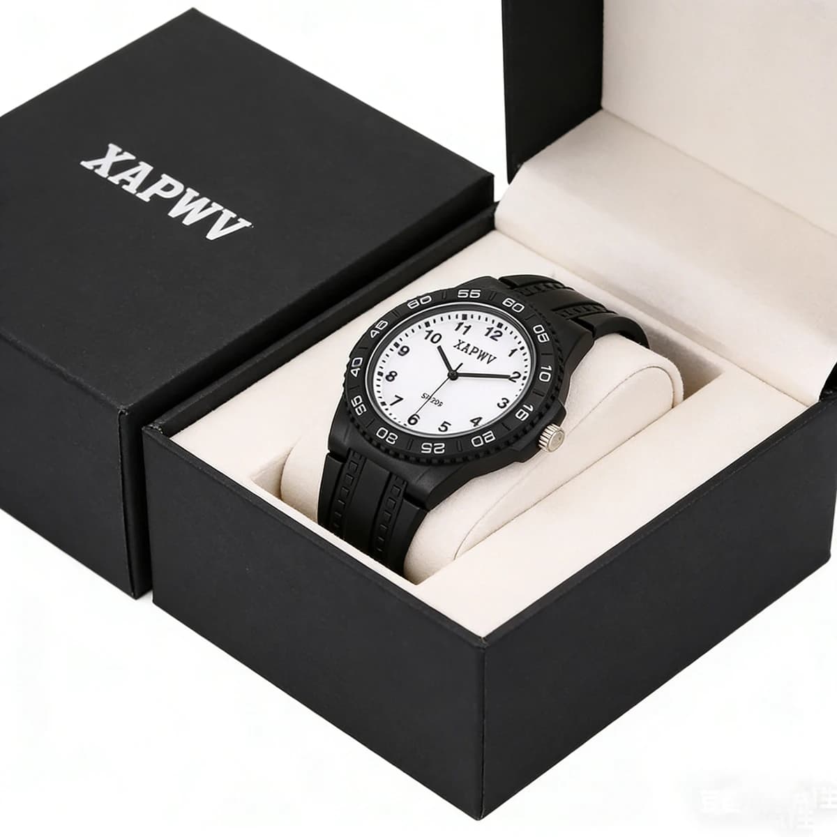Orologio casual in silicone al quarzo, adatto a donne, studenti e bambini, alla moda e semplice, resistente e facile da indossare