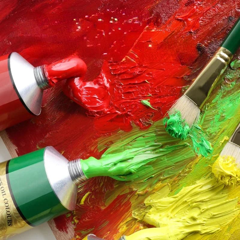 50ML High-quality Oil Paint Single Aluminum Tube Packaging Artist Special 37 Colors Optional