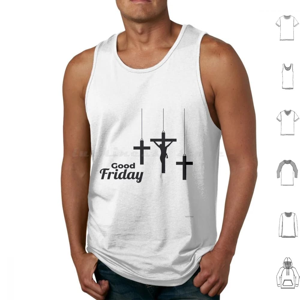 Christian T-Shirt Tank Tops Vest Sleeveless Christian Jesus Religion Religious Life Religious Christian Jesus God Oh My God