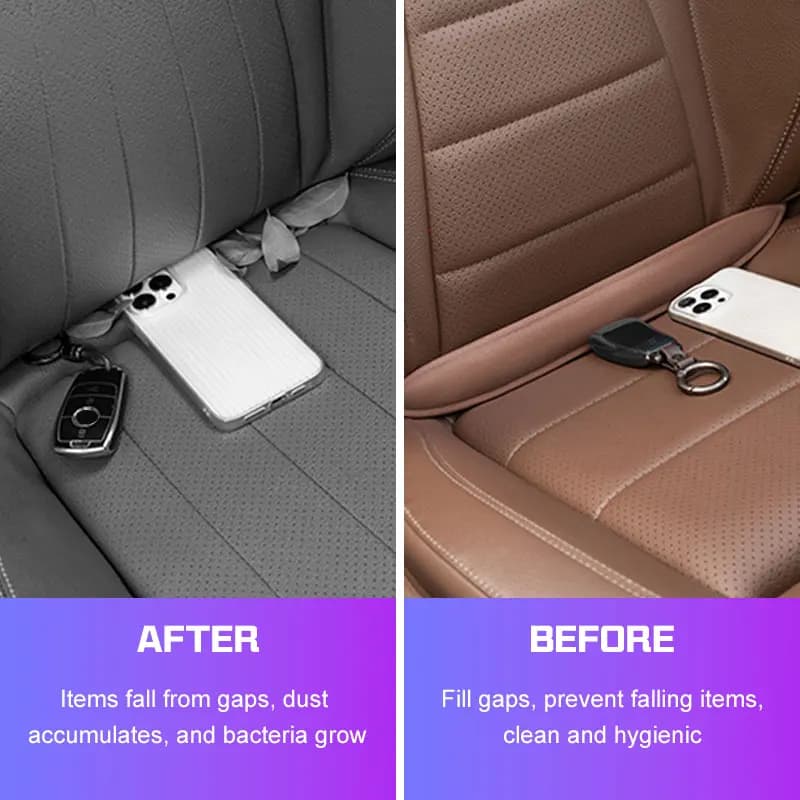 For Mercedes Benz AMG A B C E S ML GLK GLE GLS: Elastic Filling Strip for Seat Slot, Plug-in Car Accessory