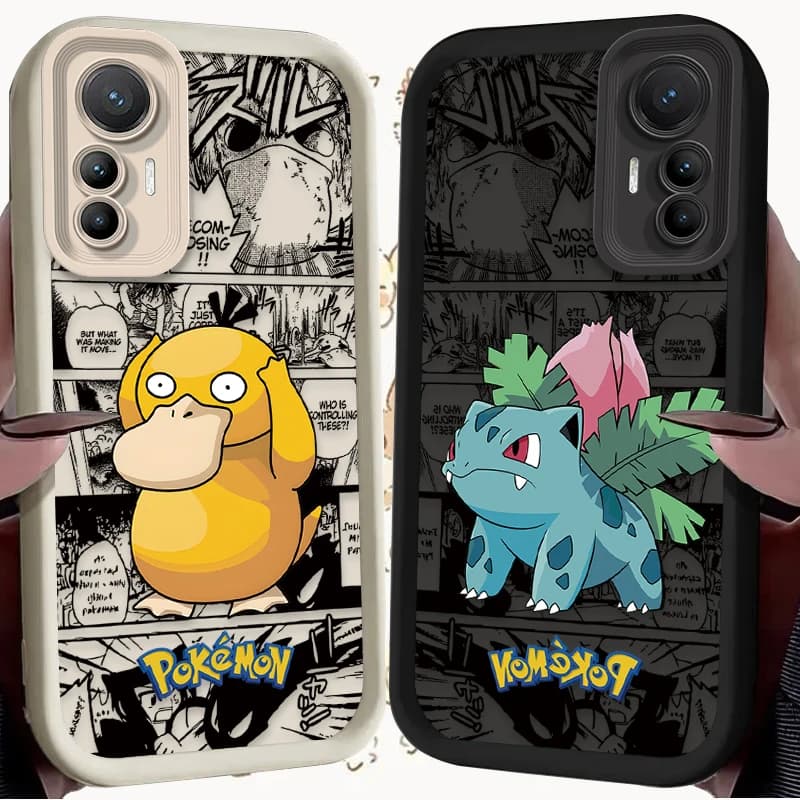 Cartoon P-Pokemon Cassa Del Telefono per Xiaomi Poco F7 F6 F5 F4 F3 M5s C65 C75 C71 X7 X6 X5 X4 GT X3 NFC M7 M6 Pro 4G 5G Della Copertura Posteriore