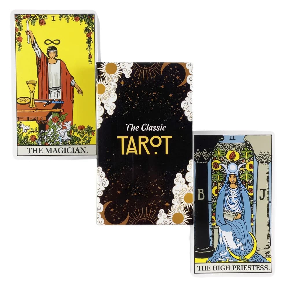 Mazzo di tarocchi classici di divinazione del cavaliere