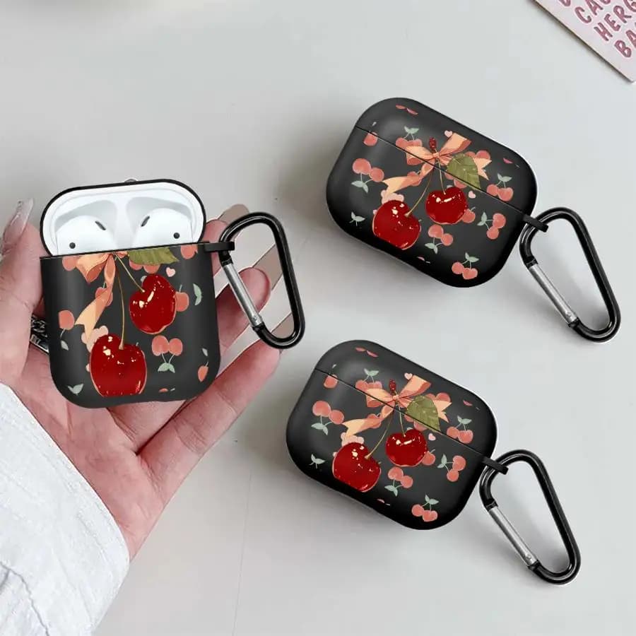 Beautiful Cherry earphones for Airpods 3 Pro2 Pro 2 Pro3 1 4