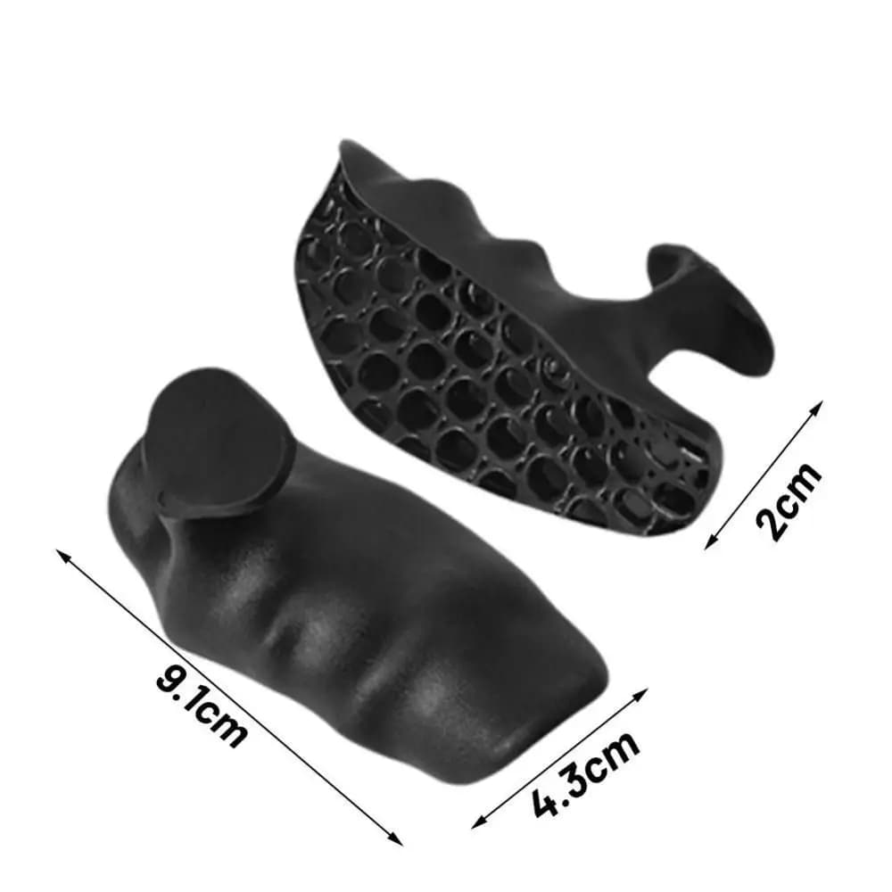 Anti-Slip Grip Strengthener No Sweaty Breathable Comfort Finger Trainer Portable Hand Gripper Fingerless for Dumbbell Lifting