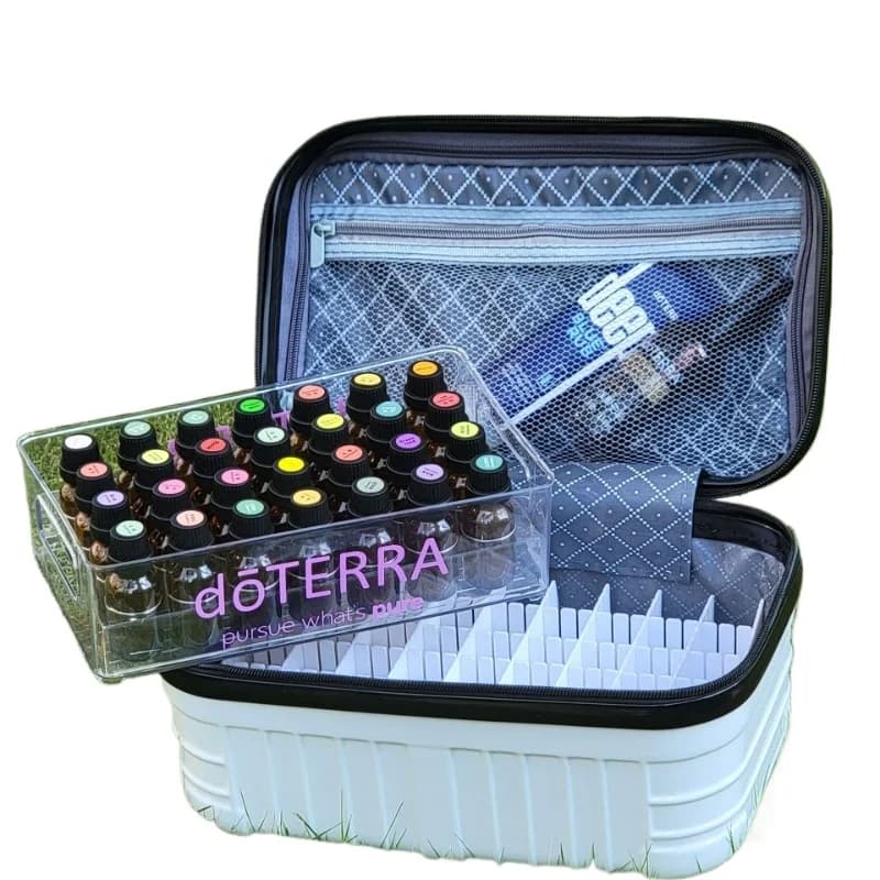 45 Slot + 28 Slot 15ml Essential Oil Storage Box Multi-function Travel Immagazzinage Bag Double-Strong Organizer Portable