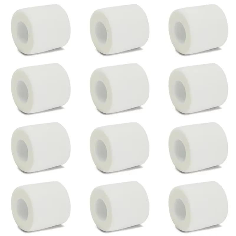 1/6/10/15pcs Bianco 5 centimetri Sport Auto Adesivo Benda Elastica Wrap Tape Elastoplast per il Supporto Del Ginocchio Pad Dito Caviglia Palmo Spalla