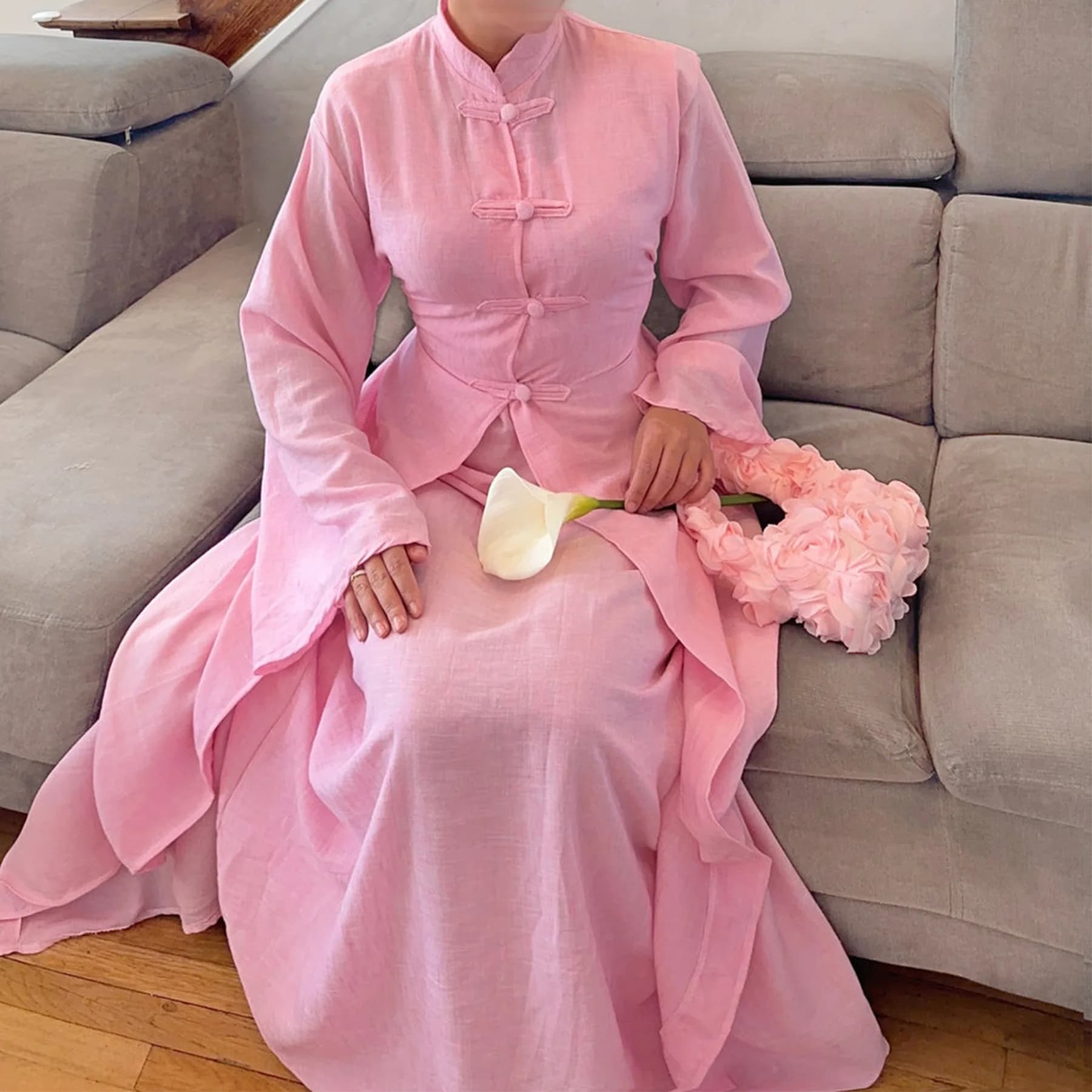 Eid 2 pezzi Abaya aperto con abito interno Set moda musulmana abbigliamento islamico per le donne Abaya Dubai abito caftano marocchino di lusso