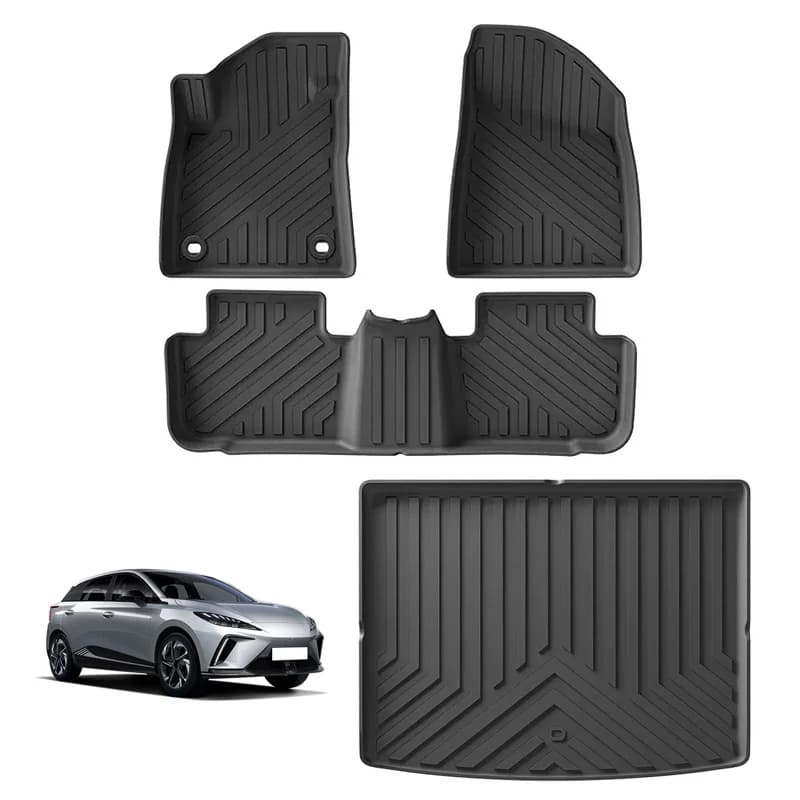 Per MG4 BEV 2022 2023 2024 2025 Tappetini LHD Tappetini per auto TPE Tappetini antiscivolo impermeabili