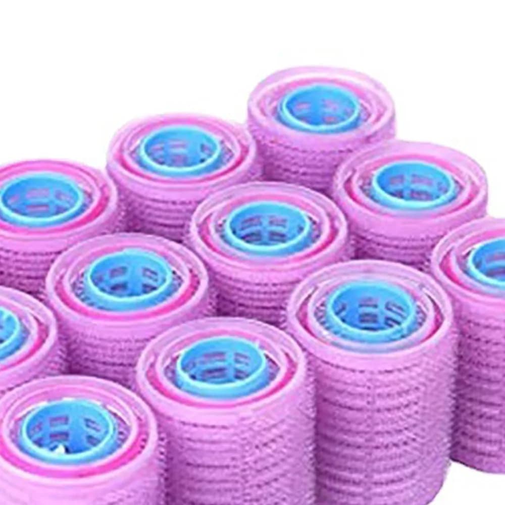 Easy to Use Self Grip Hair Roller Set Plastic Resin Durable Hair Curlers Roller Professional Self Grip Hair Curlers Home Use