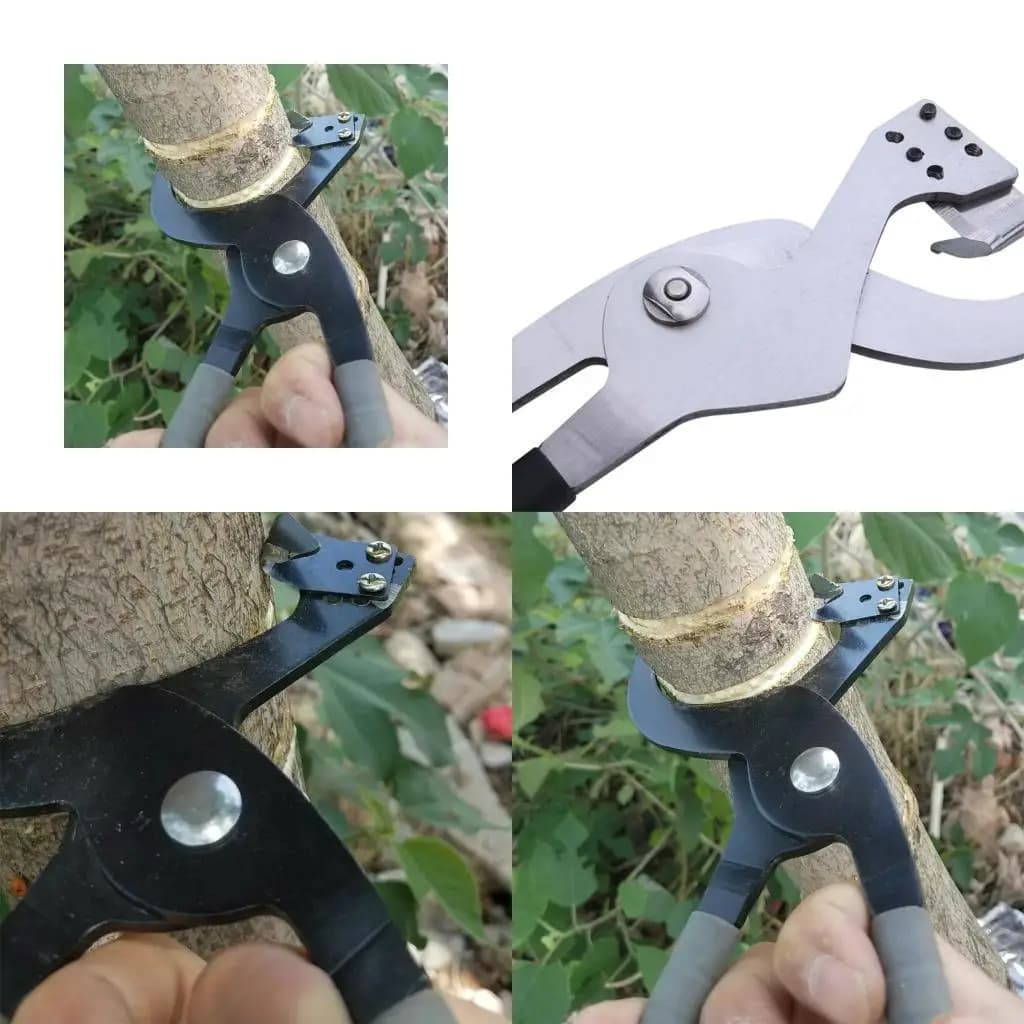 652F a due scopi tagliente per taglierina in lega in acciaio non slip maniglia per il giardinaggio