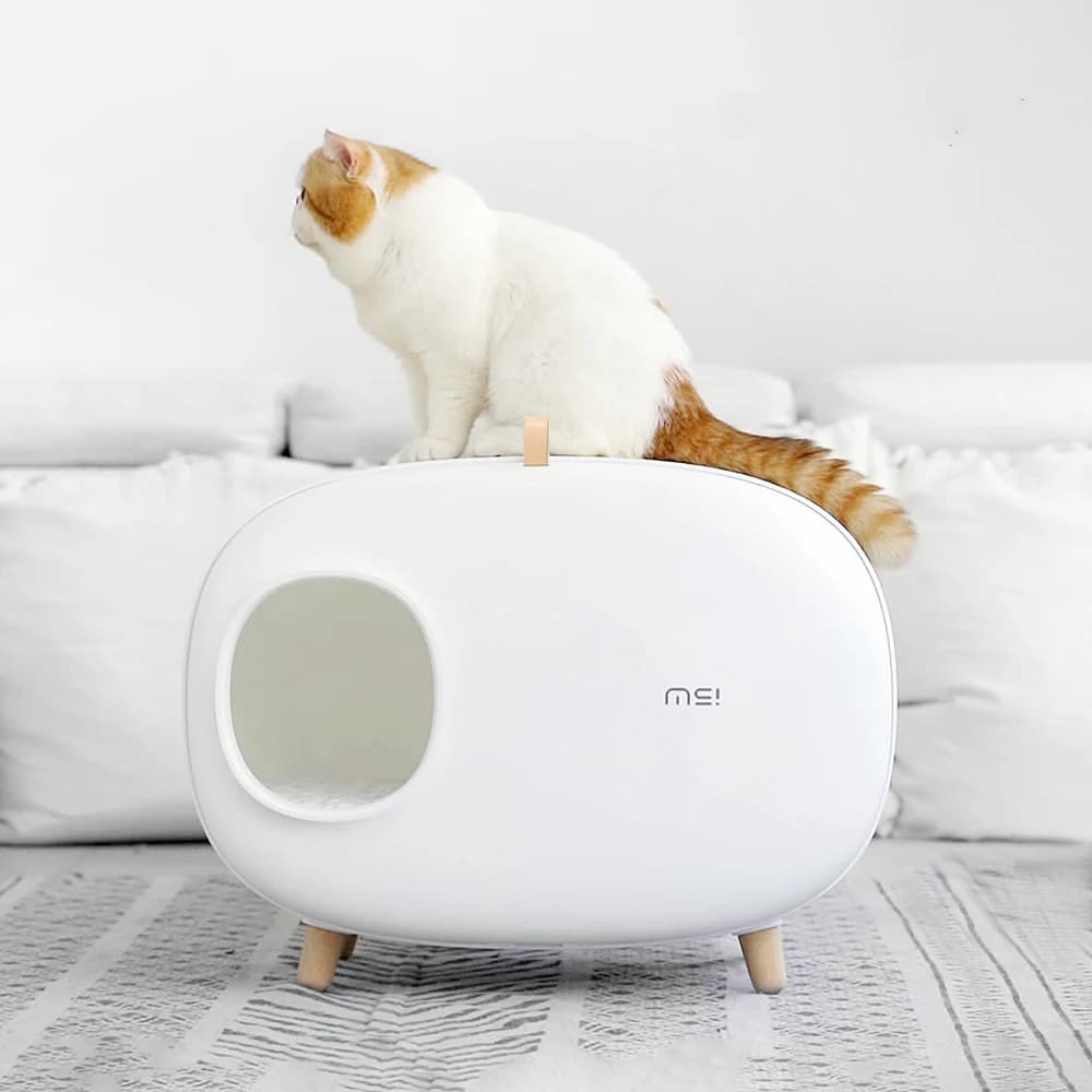 K-STAR 2024 lettiera per animali domestici vassoio per cacca completamente chiuso toilette forniture per animali domestici cucina e soggiorno vendita calda DropShipping
