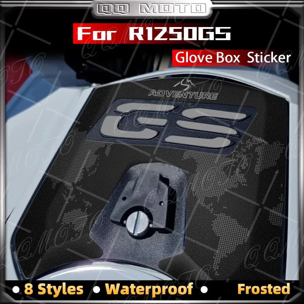 Per R1250GS Adventure R 1250 GS 2021 2022 2023 Accessori Moto Adesivo Protezione Serbatoio Carburante e Vano Portaoggetti Antiscivolo Decalcomania 3M