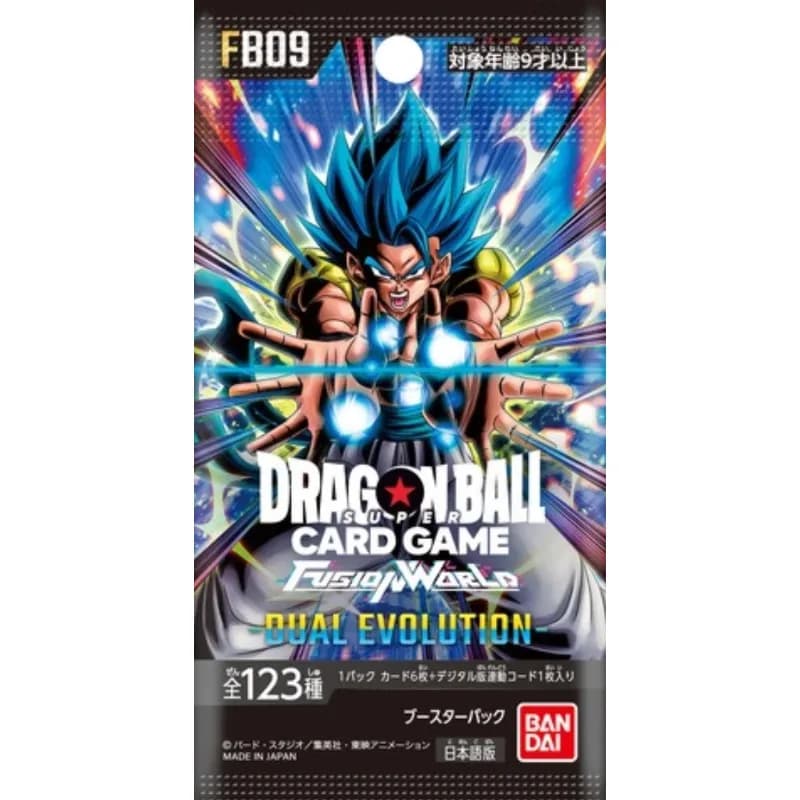 Bandai Dragon Ball Super Card Game Fusion World FB09 Dual Evolution Japanese Booster Box (24 Pacchetti) - Disponibile, Regalo da Collezione