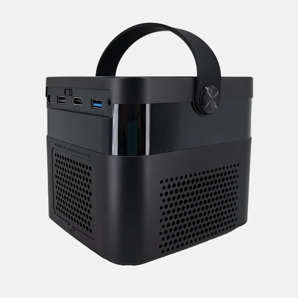 Proiettore Portatile Mini Pico DLP LED 3D Laser Smart Data Show Cinema Domestico Proiettore 4K per Esterni Video Projecteur