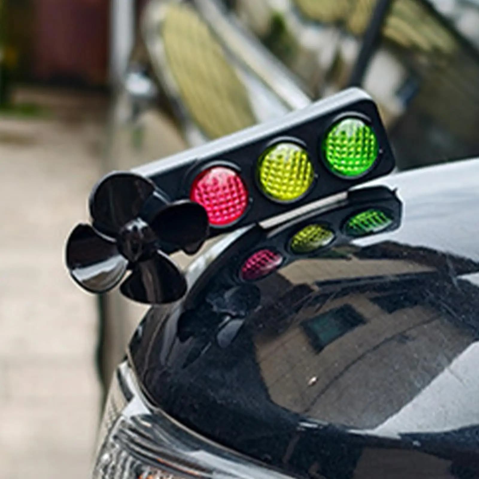 Motorcycle Light Decor Decorative Safety Lighting for wind-powered windmill Decorations for cute bikes Accessories for scooter