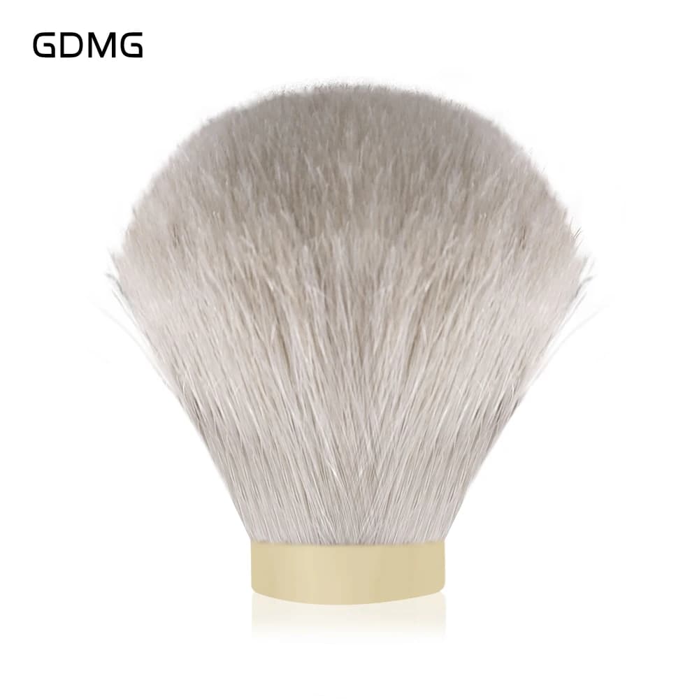GDMG BRUSH-Beige Horsehair Node Shaving Brush for a comfortable wet beard shaving care
