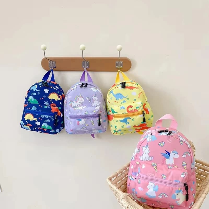 Zaini per dinosauri dei cartoni animati per bambini per adolescenti Zaino per asilo carino Borse per libri per bambini impermeabili Borsa per animali per ragazze dei ragazzi