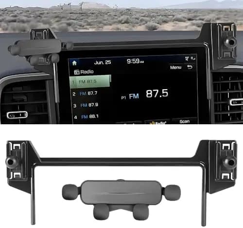 Supporto per telefono da auto per Venue 2020-2026 | Supporto per auto per navigatore e cellulare