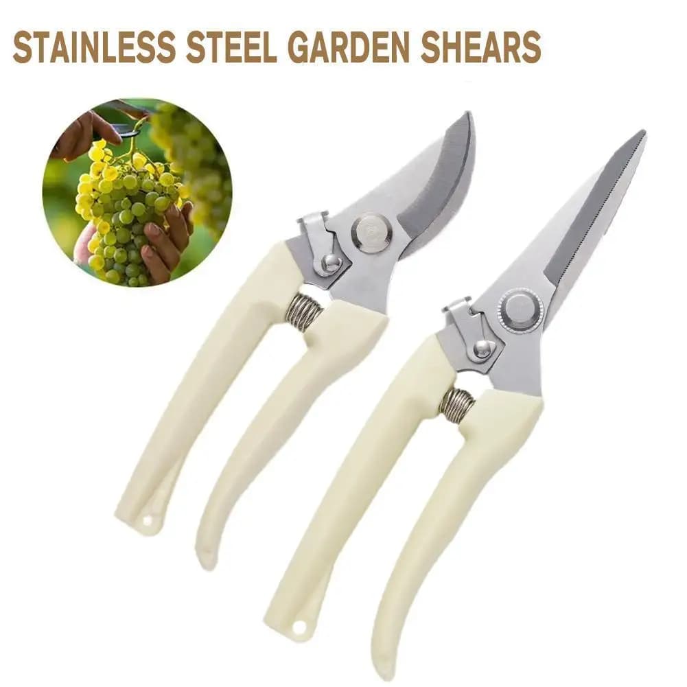 Garden shears Steel shears Garden pruning shears Shears for tree branches Gardening tools for outdoor gardening
