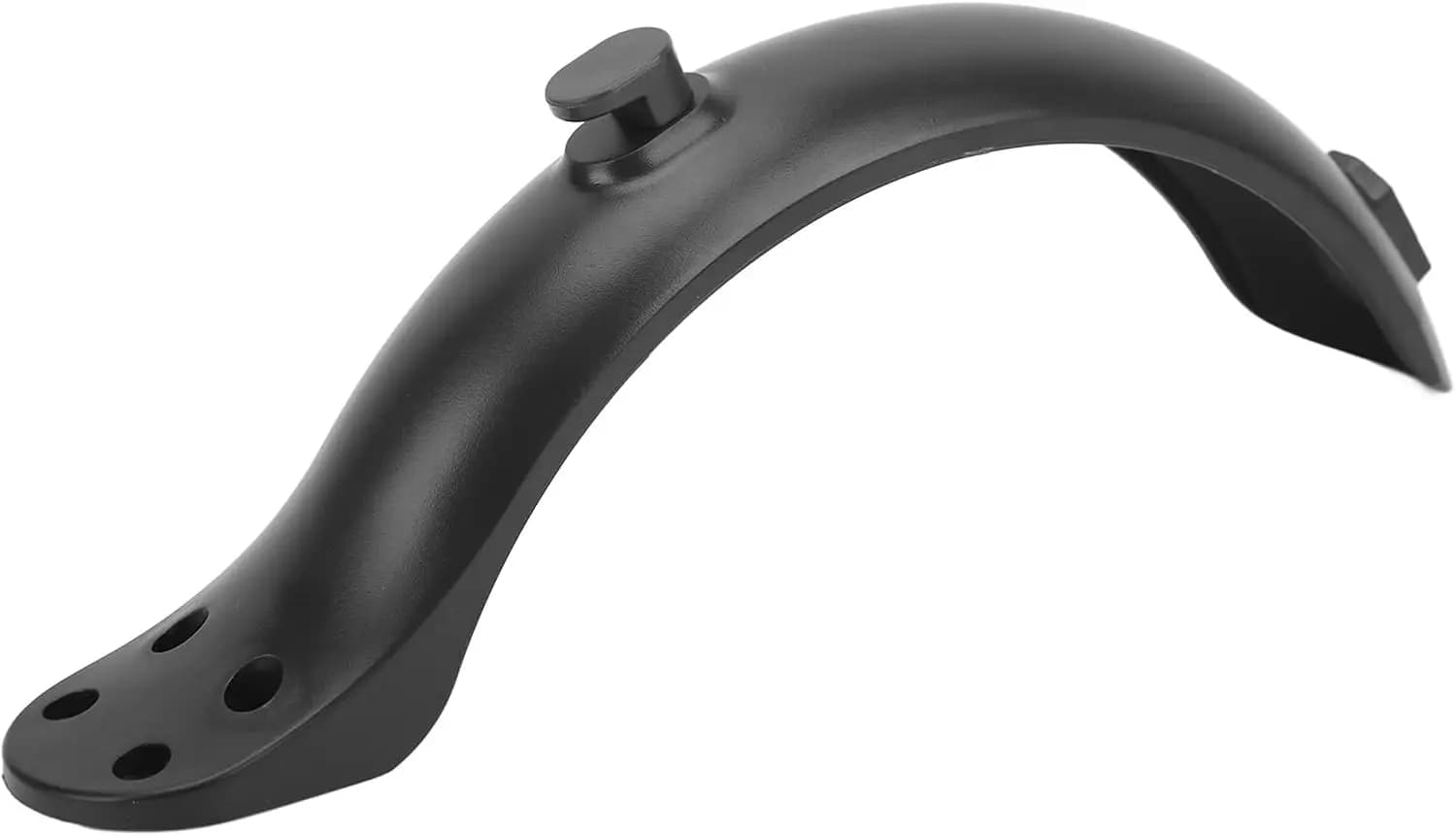 Rear Mudguard for Electric Scooters, 4-Hole Black Fender Bracket Replacement Part