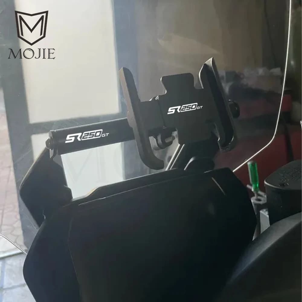 Supporto GPS per telefono e staffa di estensione per navigatore moto VOGE SR250GT SR 250GT SR 250 GT 2024 2025 2026
