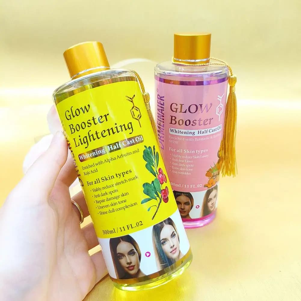 Scratch serum with Alpha Arbutin and Kojico Acid, Argan Oil and Curcuma, Retinol Oil to Repair Macchie Scure and Skin damage
