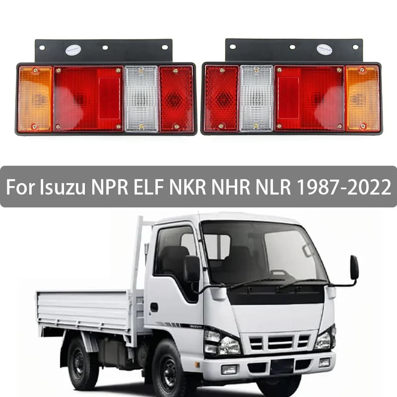 Gruppo fanale posteriore per Isuzu NPR ELF NKR NHR NLR 1987 1988 1989 1990-2022 Fanale posteriore posteriore per camion Spia di retromarcia