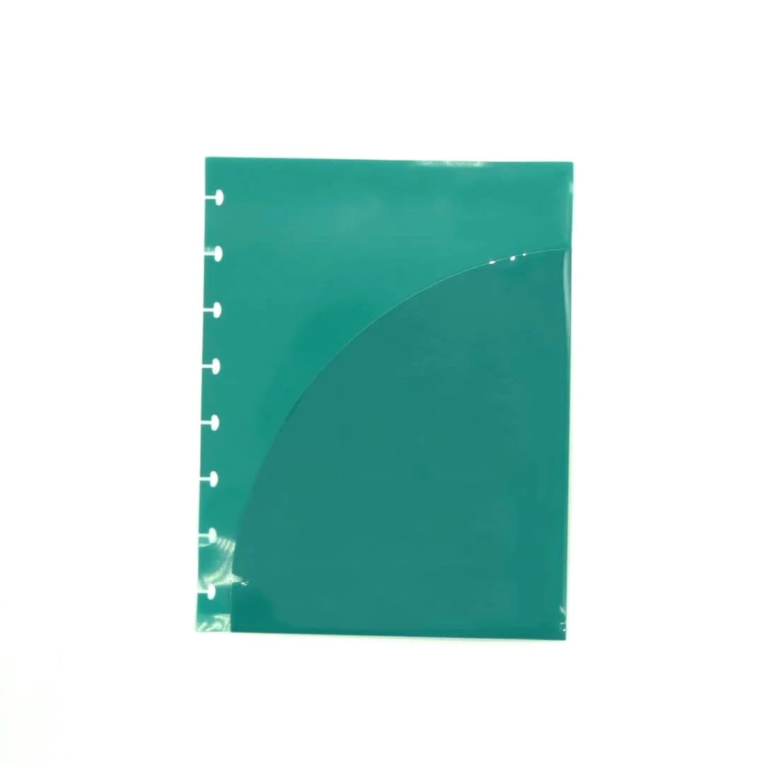 A5 + cartella File raccoglitore ad anelli per funghi organizzatore di carta a fogli mobili borsa per File A5 borsa per documenti borsa in Pvc