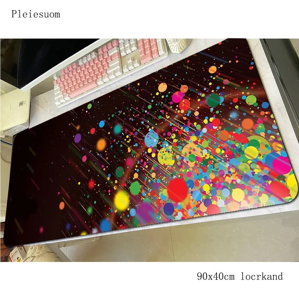 Tappetino per mouse rgb gamer Nuovo arrivo mousepad 900x400x4mm tappetino da scrivania in gomma accessori da gioco anime tappetini per tastiera da gioco per pc di grandi dimensioni