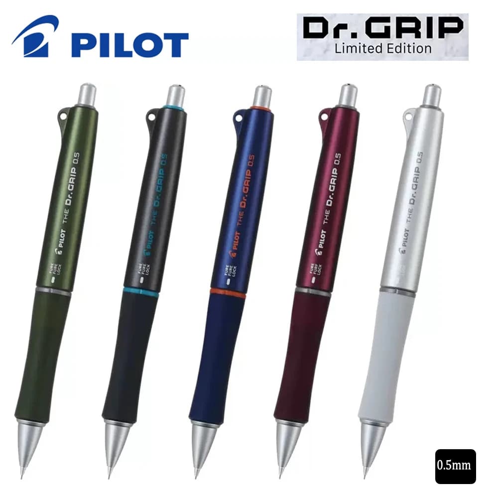 Japan Pilot Dr.grip Mechanical Pencil HTDG-90R Shake Out Lead Automatic Pencil Multi-mode Soft Rubber Handguard Art Stationery