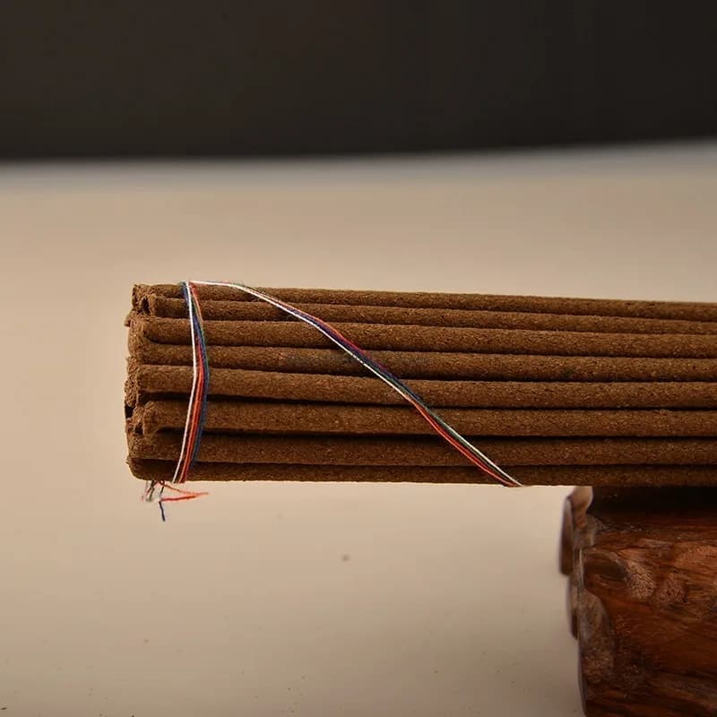 Blue Box Labrang Tibetan Incense Stick Natural Handmade Front-line Lying Incense Home Study Reading Meditation Lasting Fragrance